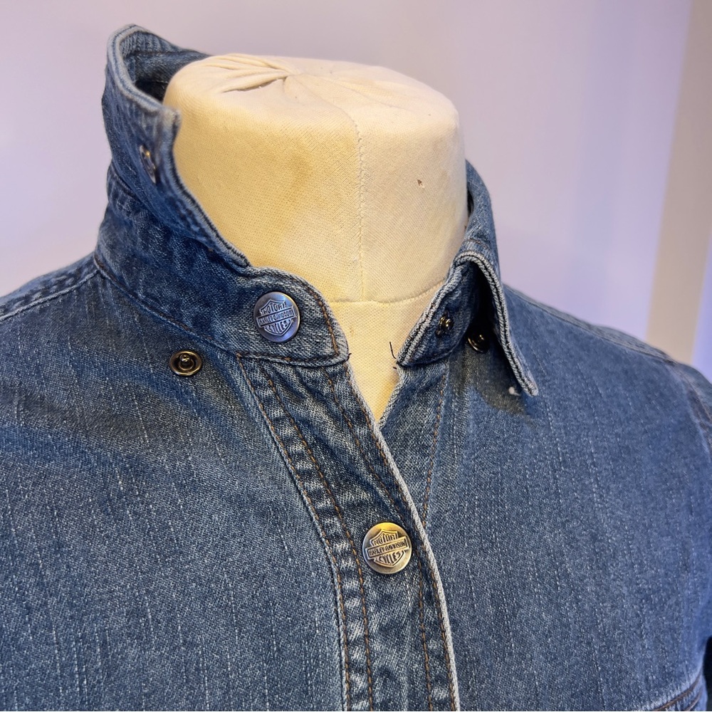 Vintage Harley Davidson button down shirt - Picture 8 of 8